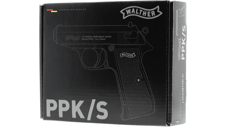 Walther PPK/S Verpackung - selbstverteidigunswaffen.de